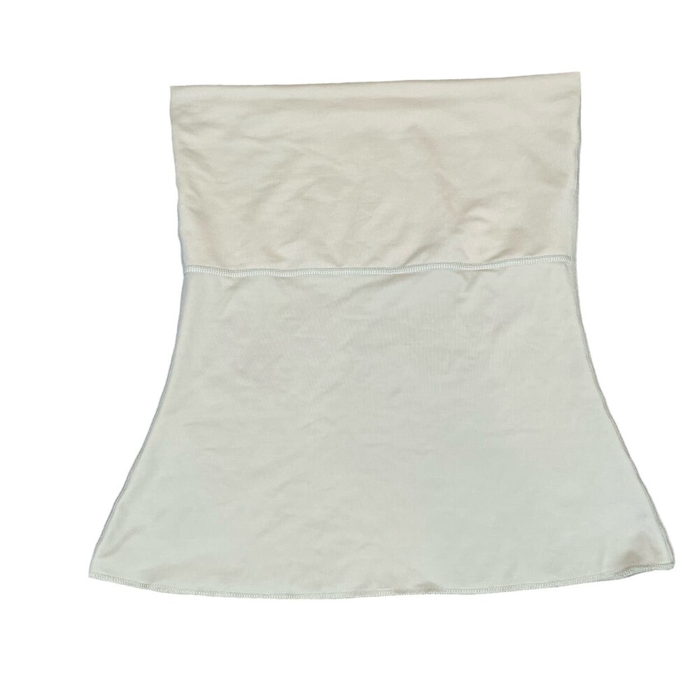Spanx Shapewear Strapless Tummy Control beige SZ XL slimming waist trimming